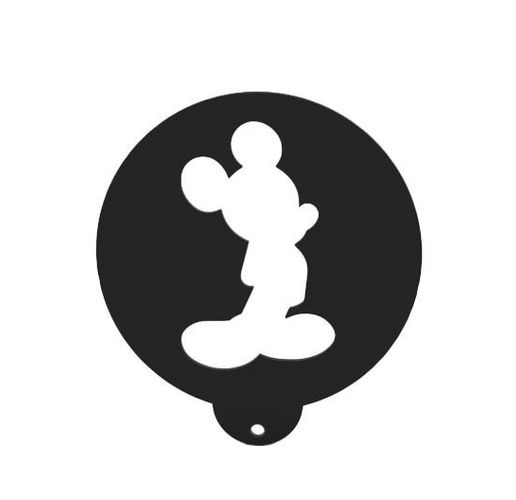 Coffee / Food stencil - 3D model önizlemesi