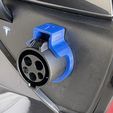 20AEF7D8-967E-46C4-AC8A-8168AA0300DA.jpeg Tesla Model 3 & Y - SAE J1772 Adapter Lock Charger + BONUS! Tesla drink coasters included!