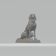 1.png Pointer Dog Garden Statue 3D print model