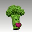 broccoli4.jpg Archivo STL Brócoli bonito - San Valentín・Modelo para descargar y imprimir en 3D