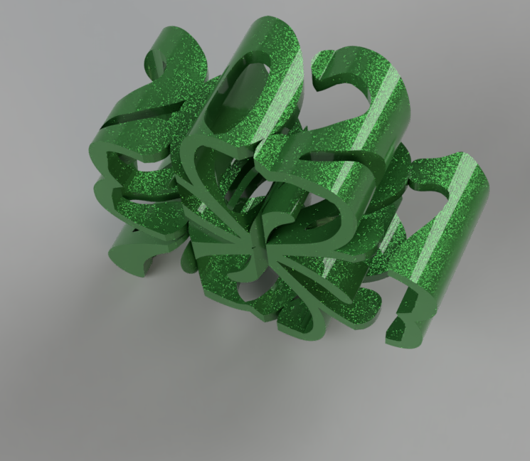 Klee2021.png Download free STL file Shamrock 2021 • 3D printing model, TimBauer-TB3Dprint