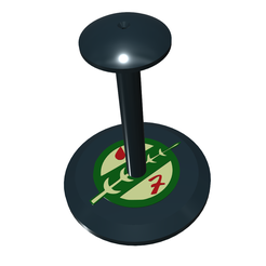 Boba-Fett-Crest.png 3D file Boba Fett Helmet Display Stand・3D print design to download
