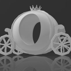 Untitled-6.jpg STL-Datei Pumpkin Carriage・3D-druckbares Modell zum Herunterladen