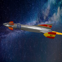 Fireball-cults3d.png Cohete Fireball XL5