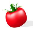 4.jpg TOMATO FRUIT VEGETABLE FOOD 3D MODEL - 3D PRINTING - OBJ - FBX - 3D PROJECT RED TOMATO FRUIT VEGETABLE FOOD
