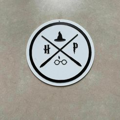 b.jpg STL-Datei Harry-Potter-Platte・Vorlage für 3D-Druck zum herunterladen