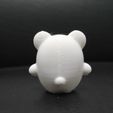 Cod1327-Little-Round-Bear-5.jpeg Fichier 3D Petit ours rond・Modèle à télécharger et à imprimer en 3D