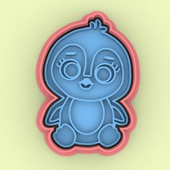 photo1641593423.jpeg STL file Cutter Pinguin - Cutter Penguin・3D printer model to download
