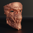 33.png Devil Mask - Demon Cosplay Face Mask 3D print model