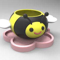 untitled.339.jpg Archivo STL Maceta de abejas・Objeto imprimible en 3D para descargar