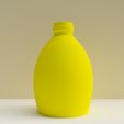 bouteille de lait jaune.jpg Vase "milk bottle" two