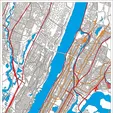 il_1140xN.4461092400_2jvr.webp New York City roads layered map for laser cutting