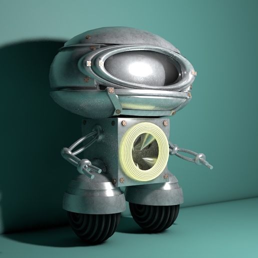 Robot uwu - 3D model önizlemesi