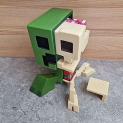 411_1707402014.jpg STL file MINECRAFT ANATOMY CREEPER・3D printing template to download