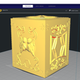 G2.png ZEICHEN GEMINIS - GEMINI - CAJA PANDORA BOX SAINT SEIYA / LLAVERO / SCHLÜSSELANHÄNGER / KEYCHAIN