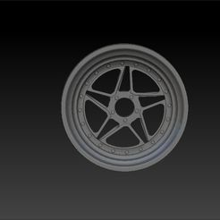 ROTIFORM-CHD-1.jpg Fichier STL Jantes ROTIFORM CHD Réplique de hot wheels diecast à l'échelle 1;64・Plan imprimable en 3D à télécharger
