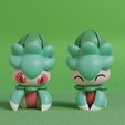 fomantis-render.jpg Pokemon - Fomantis and Lurantis with 2 poses