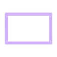 LCD_front.stl Raspberry Pi 3 Model B+ 5 inch LCD screen combo
