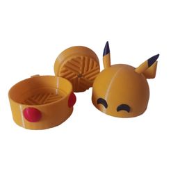 BackgroundEraser_20230523_113121017.jpg STL file Pikachu chopper・3D printable model to download