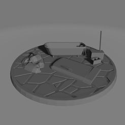 bathtube.jpg STL file Post Apocalyptic Terrain - scatter work-sites・3D printer model to download