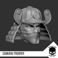 7.png Samurai Trooper Head for 6 inch action figures