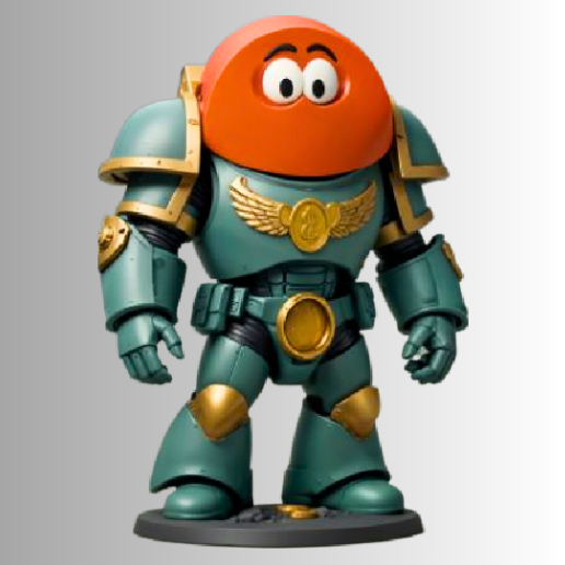 Armored Hero 3D model