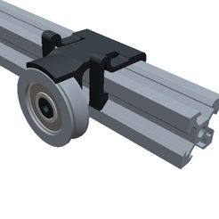 Wheel_1.jpg 3D-Datei CR 10 Z-Arm Counter ballance kostenlos・3D-Drucker-Modell zum herunterladen