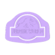 Cortador JW.STL Jurassic World Cookie Cutter & Stamp