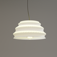 Untitled.png Подвесной светильник с волнообразным узором - 3D-печатный абажур