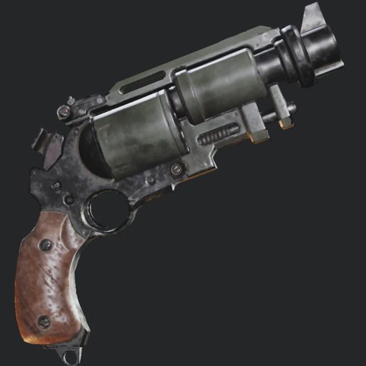 🔫 Darktide Vet Revolver・ 3D File for 3D printing・Cults