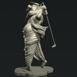 7.jpg Divine Golfer - Lord Ganesh Playing Golf