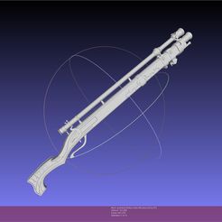 meshlab-2021-08-27-19-09-40-06.jpg Download DXF file Granblue Fantasy Silvia Rifle • Object to 3D print, julian-danzer