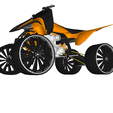 5.png ATV CAR TRAIN RAIL FOUR CYCLE MOTORCYCLE VEHICLE ROAD 3D MODEL 11