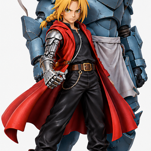 🔥 EXCLUSIVE 3D PROJECT – FULLMETAL ALCHEMIST: BROTHERHOOD 🔥