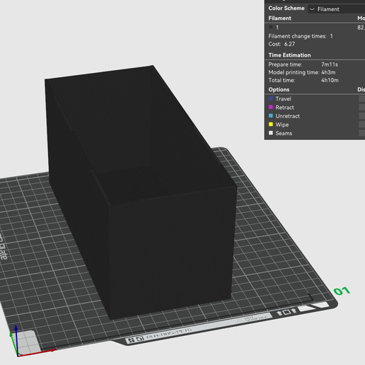 🔝 Top Loader Card Box・ STL File for 3D printing・Cults
