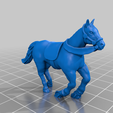 naked_horse_v2.png Free STL file Knight Cavalry Miniatures Customizable・3D printable model to download, Ilhadiel