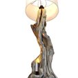 3ddd8.jpg Lampadaire en bois naturel de style scandinave Modèle 3D