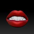 2021-11-22_09-14-54.png Download STL file Lips Woman Girl • 3D printing template, Crazy_Craft_Sochi