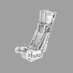 F1-Mirage-Mk10-seat-10.jpg Archivo STL 1/72 Martin Baker Mk.10 Asiento eyectable MIRAGE F1 (Special Hobby kit)・Modelo para descargar y imprimir en 3D