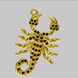 Scorpion.jpg OBJ file Scorpion Necklace・3D print object to download, Tutimonta
