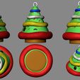 Blinking-Christmas-Tree-With-Base-6.jpg 4 models of mini Christmas trees to decorate