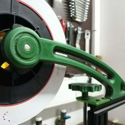 2018-05-01_19.06.11.jpg Free STL file Spool holder CR10 TEVO TORNADO・3D printable object to download