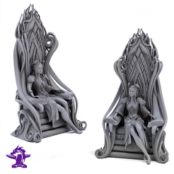F-throne.png Баронесса | Эльфийский дворянин на троне