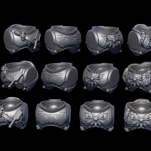 RiviaPatter Marine Chestplates 3D model