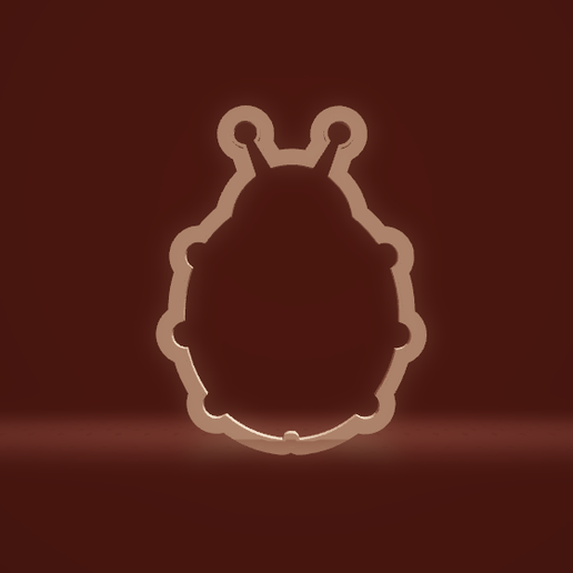 cookie cutter lady bug