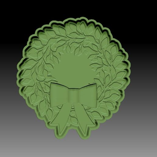 LARGE WREATH  BATH BOMB MOLD 3D model