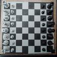 board-with-pieces-above.jpg 3D-Print-Optimized Geometric Chess Set Pieces