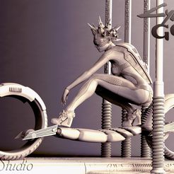 01ss.jpg 3D file Cyber Gothic・3D printable design to download