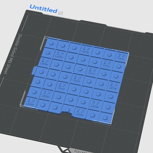 Scrabble Board 15 x 15