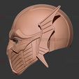 09.jpg Red Death Batman Mask - Flash Mask - DC Comics 3D print model